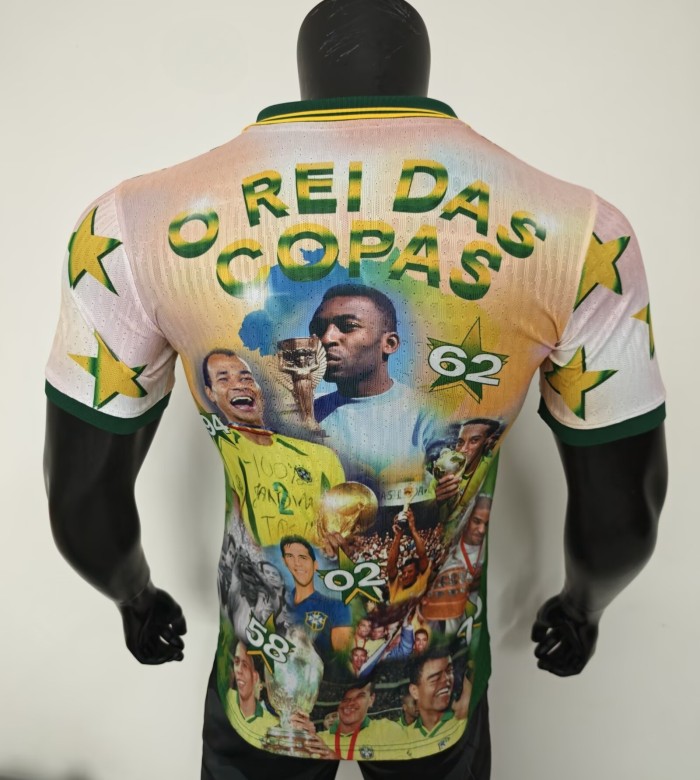 26-27 Brazil Special Edition Player Version Soccer Jersey