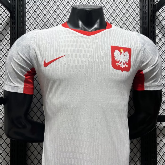 2026 World Cup Poland Home Player Version Soccer Jersey