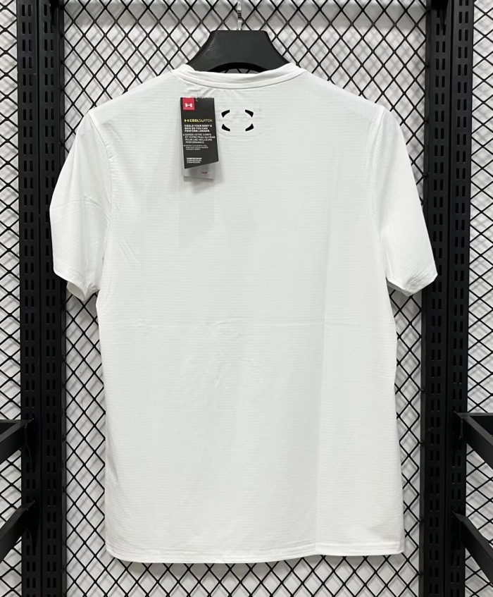 2026 UA White High Quality Casual T-Shirt