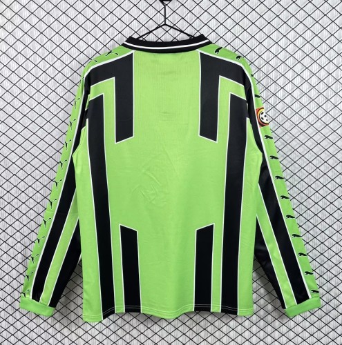 1999-2000 Wolfsburg Away Long Retro Soccer Jersey