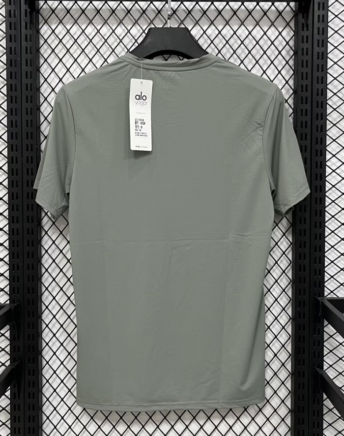 2026 Alo Green High Quality Casual T-Shirt