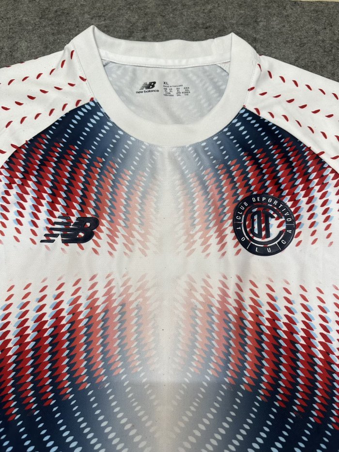 26-27 Toluca White Special Edition Fans Soccer Jersey