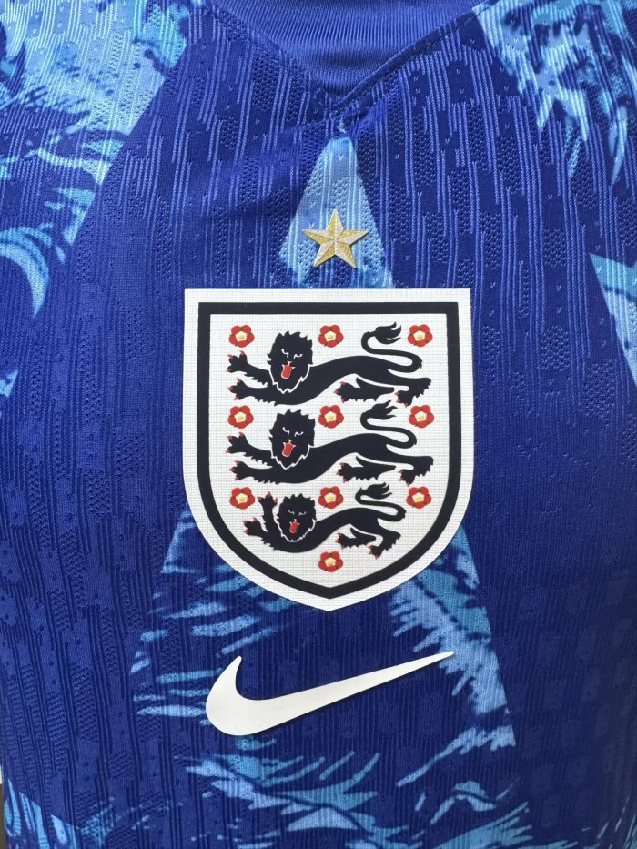 2026 England Blue GoalKeeper Player Version Soccer Jersey