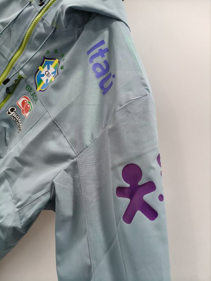 2026 Brazil New Pattern Windbreaker