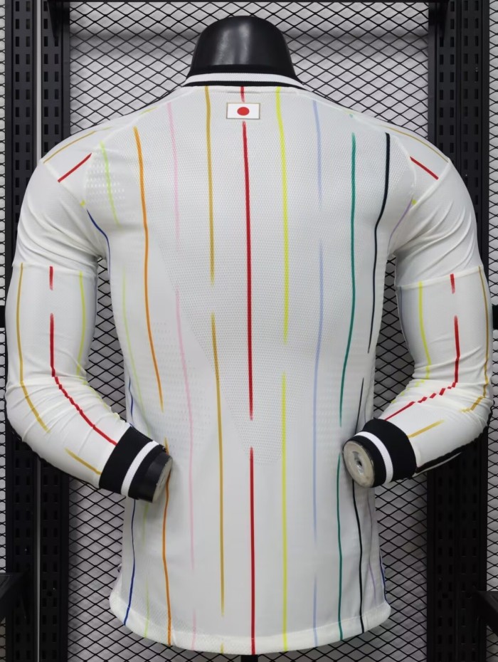 2026 World Cup Japan Away Long Sleeve Player Version Soccer Jersey*长袖球员