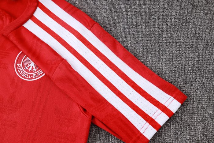 26-27 Germany Red High Quality Player Version Training Short Suit (球员套装)