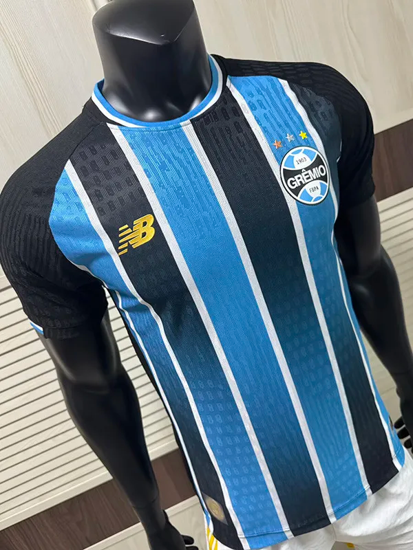 26-27 Gremio Home Player Version Soccer Jersey