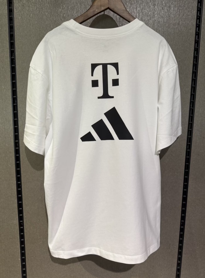 26-27 Bayern White High Quality Casual T-Shirt