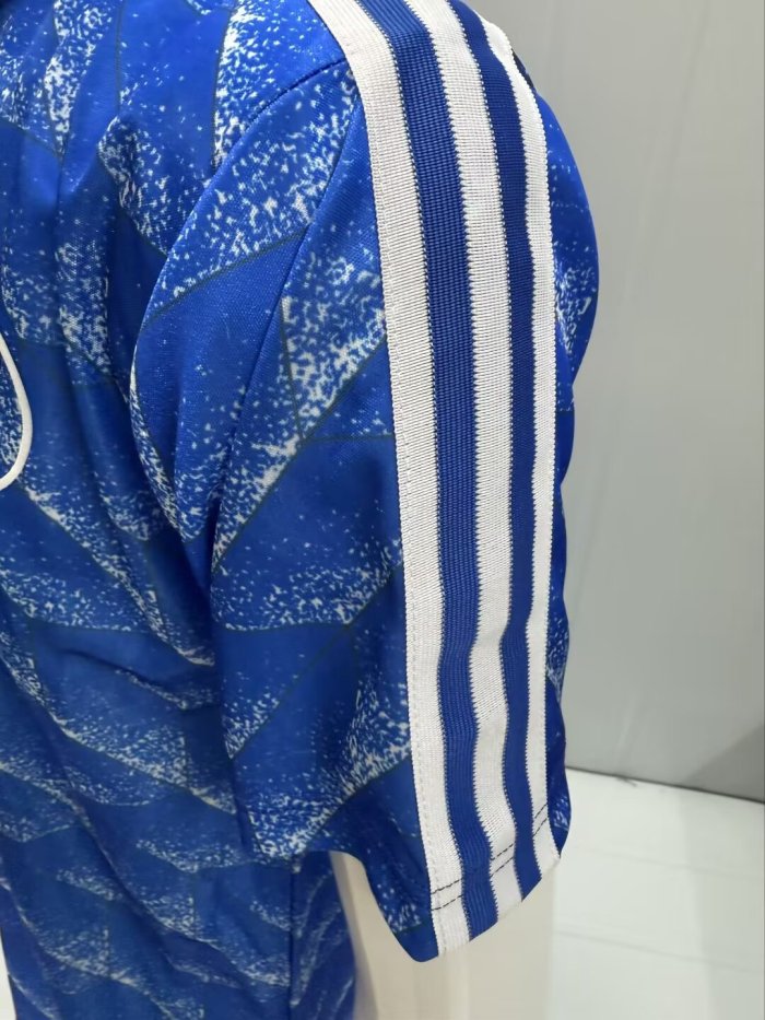1989-1990 Karlsruher SC Away Retro Soccer Jersey