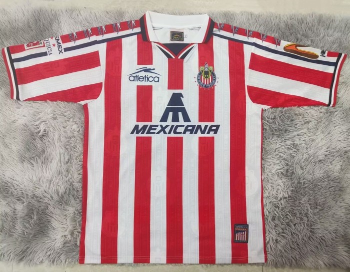 1997-1998 Chivas Home Retro Soccer Jersey