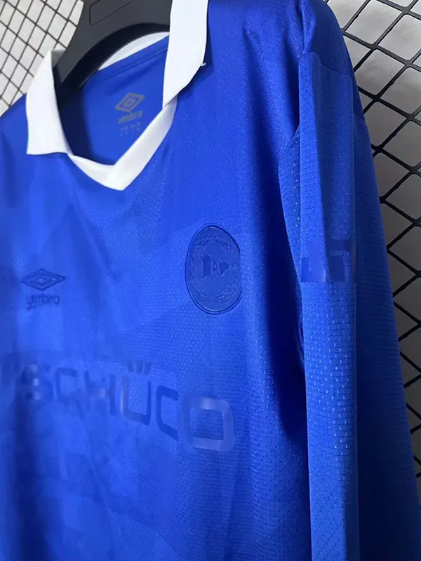 25-26 Bielefeld Blue 100th Anniversary Long Sleeve Soccer Jersey (长袖)