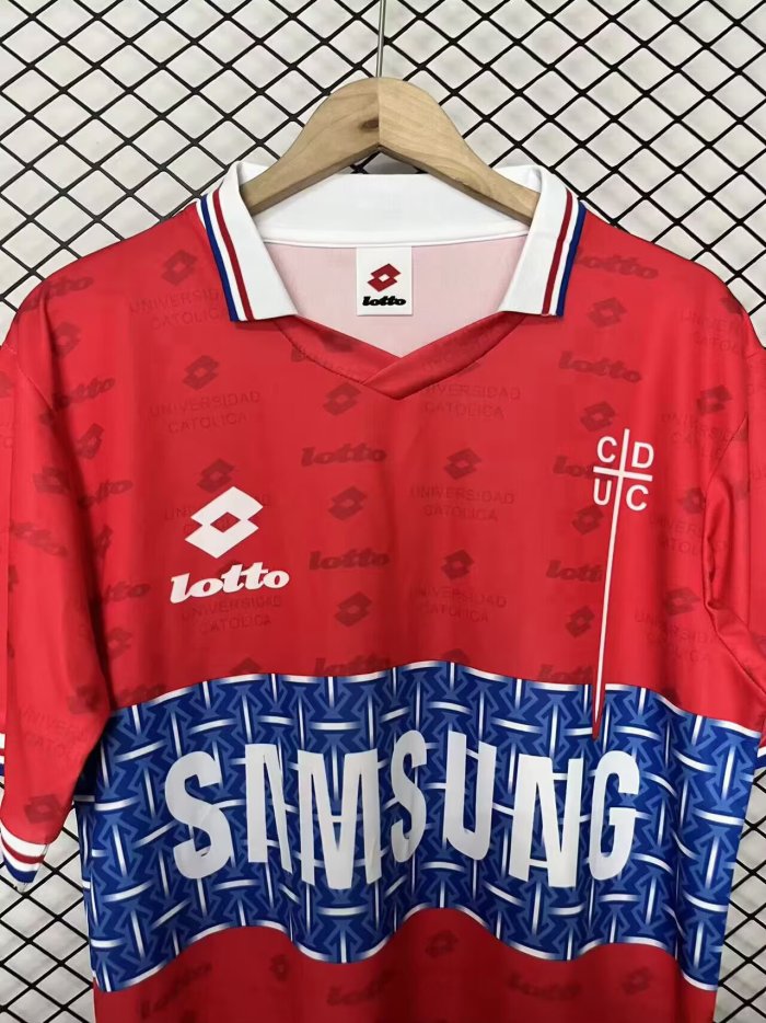 1996 Universidad Catolica Away Retro Soccer Jersey