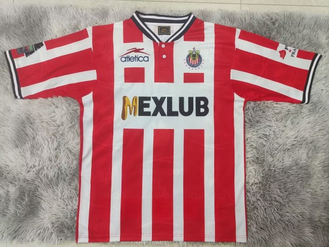 1995-1996 Chivas Home Retro Soccer Jersey