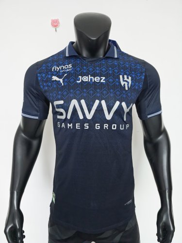 26-27 Al-Hilal Blue Special Edition Player Version Soccer Jersey
