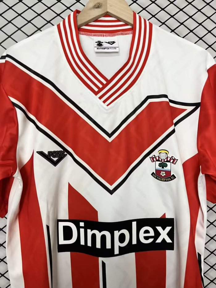 1993 Southampton Home Retro Soccer Jersey