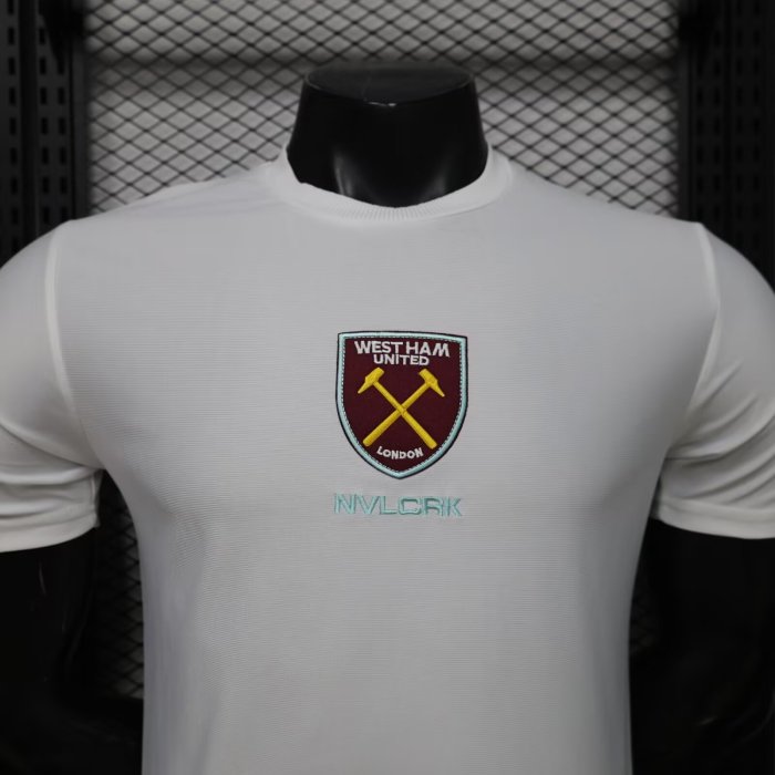 26-27 West Ham White Special Edition Player Version Soccer Jersey