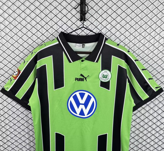 1999-2000 Wolfsburg Away Retro Soccer Jersey