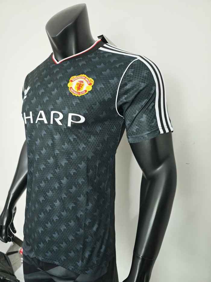 26-27 Man Utd Black Special Edition Player Version Soccer Jersey