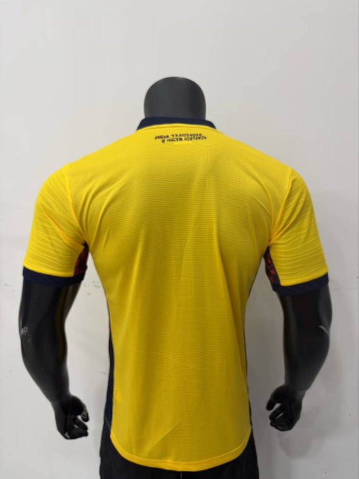 2026 Ecuador Home Player Version Soccer Jersey
