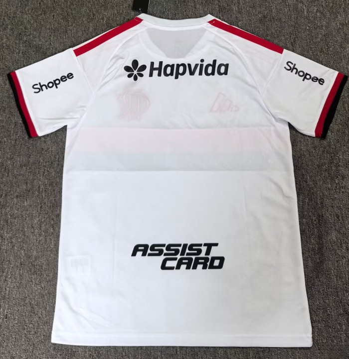 26-27 Flamengo Print All Sponsor Away Fans Soccer Jersey*全广告