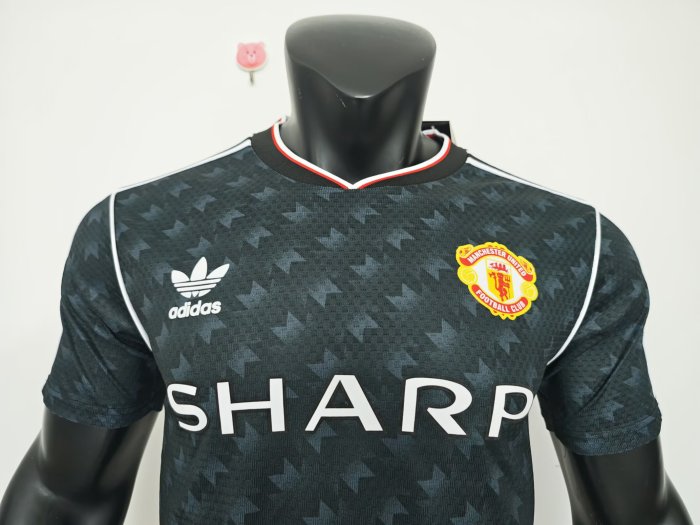 26-27 Man Utd Black Special Edition Player Version Soccer Jersey