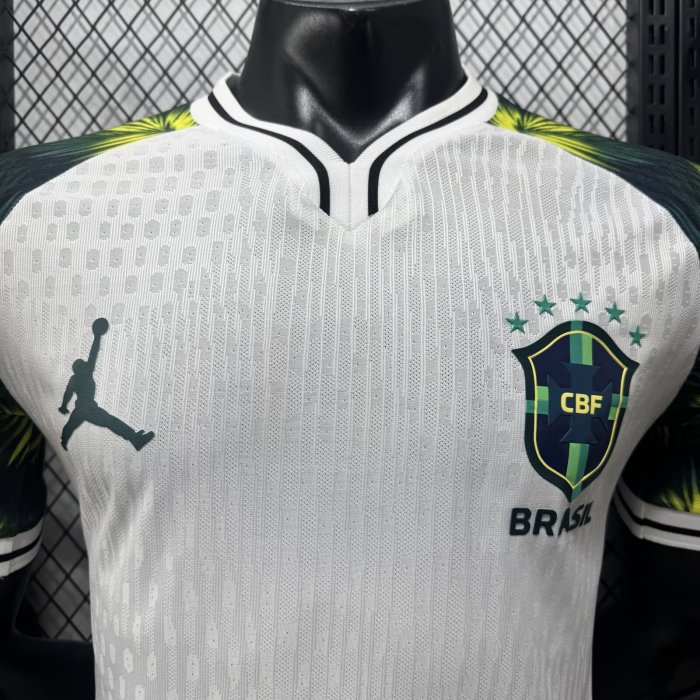 26-27 Brazil White Special Edition Player Version Soccer Jersey