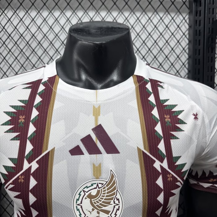 26-27 Mexico White Special Edition Player Version Soccer Jersey
