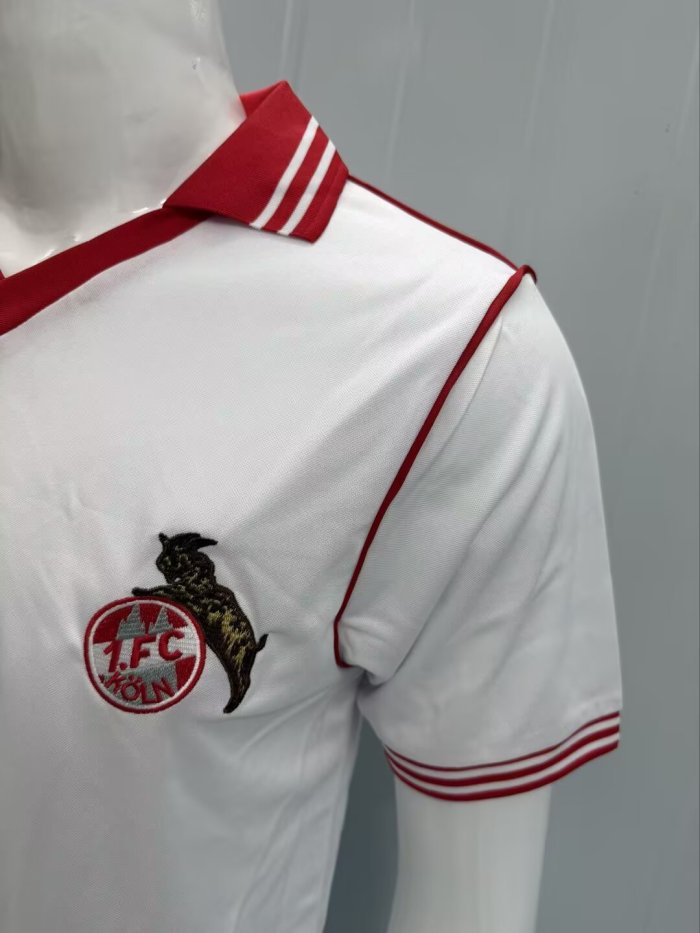 1978-1979 FC Köln Home Retro Soccer Jersey
