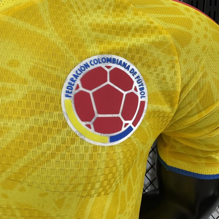 2026 Colombia Home Player Version Soccer Jersey