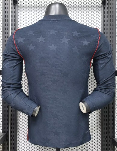 2026 World Cup USA Away Long Sleeve Player Version Soccer Jersey*长袖球员