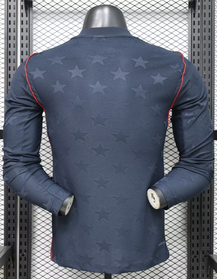 2026 World Cup USA Away Long Sleeve Player Version Soccer Jersey*长袖球员