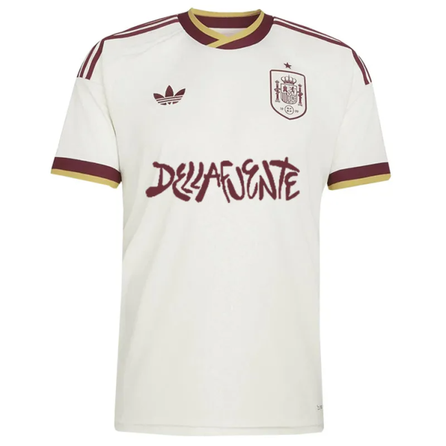 2026 World Cup Spain Away X-Dellafuente Fans Soccer Jersey