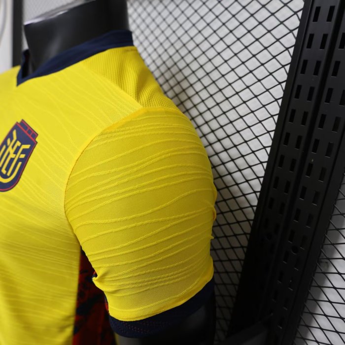 2026 Ecuador Home Player Version Soccer Jersey