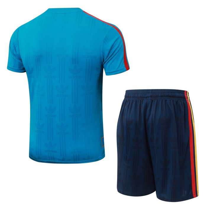 26-27 AD Blue High Quality Player Version Training Short Suit (球员套装)