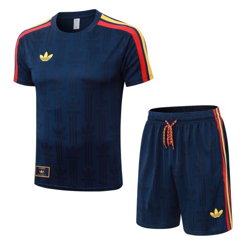 26-27 AD Blue High Quality Player Version Training Short Suit (球员套装)