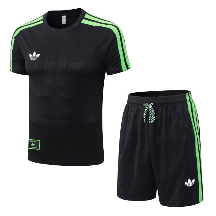 26-27 AD Black High Quality Player Version Training Short Suit (球员套装)