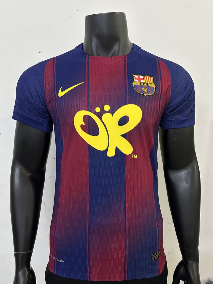 25-26 BAR Home Special Edition Player Version Soccer Jersey