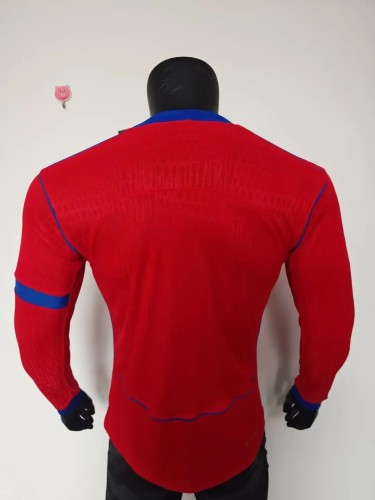 25-26 PSG Third Long Sleeve Player Version Soccer Jersey*长袖球员
