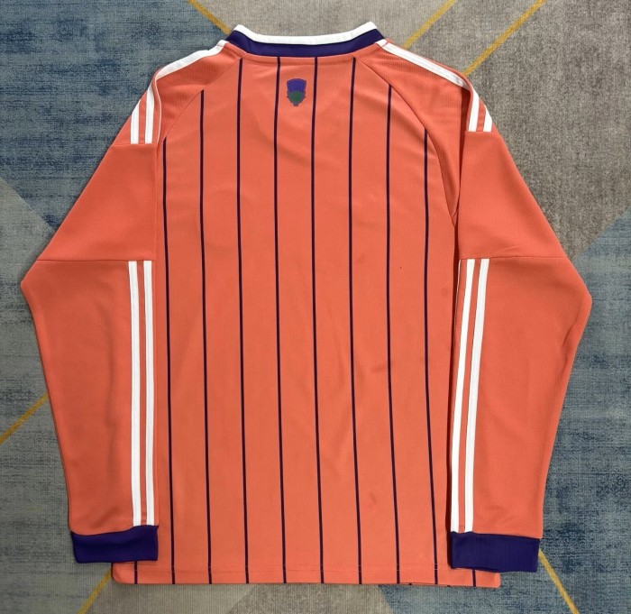 2026 World Cup Scotland Away Long Sleeve Fans Soccer Jersey (长袖)