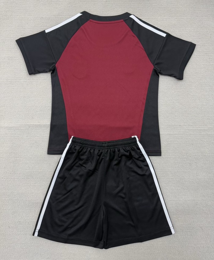 2026 Spain Red Black GoalKeeper Adult Suit