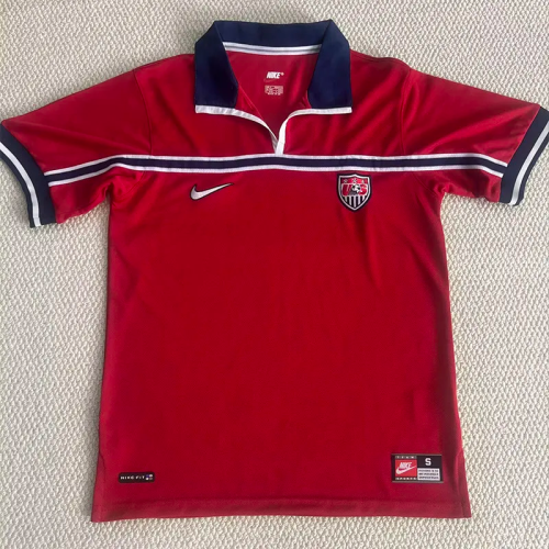 1998 USA Away Retro Soccer Jersey