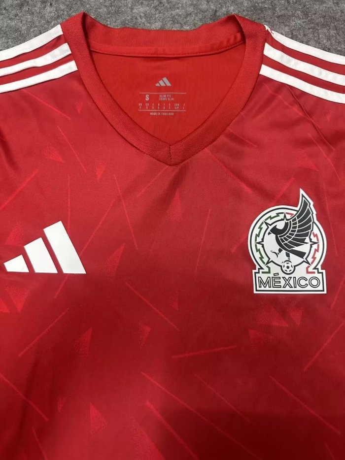 26-27 Mexico Red Special Edition Fans Soccer Jersey