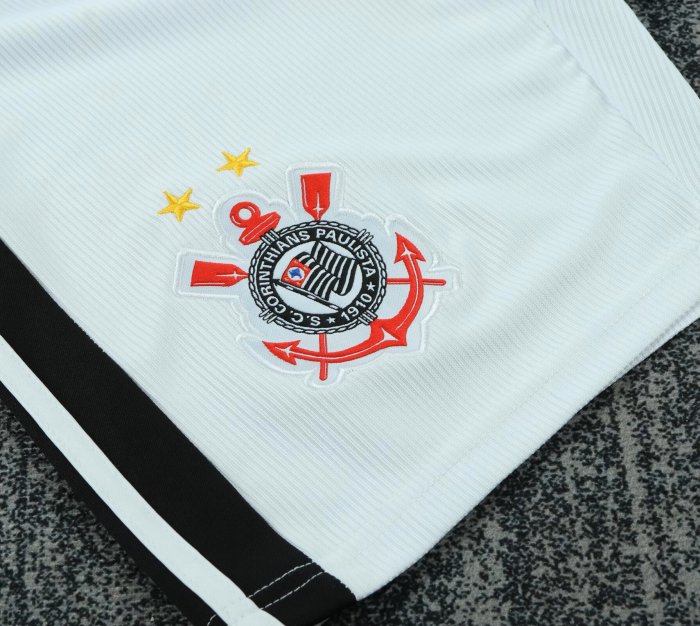 2000 Corinthians Home Retro Kids Soccer Jersey