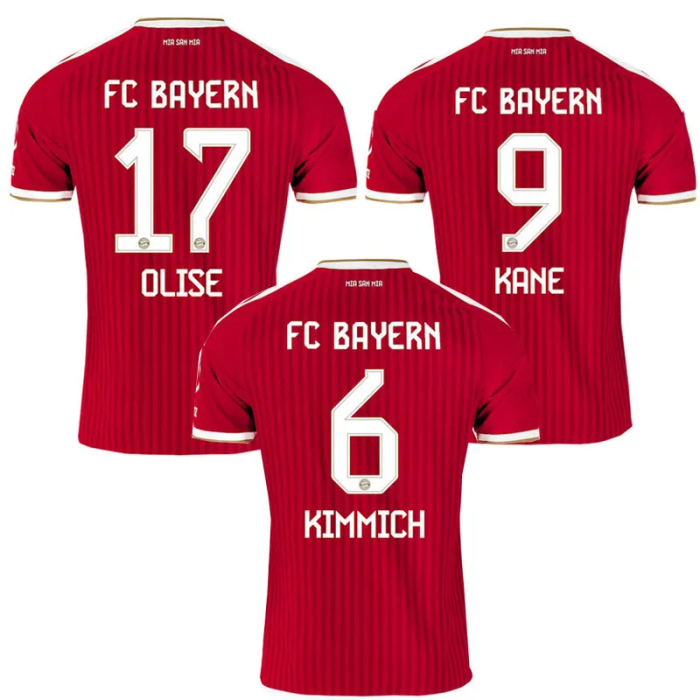 26-27 Bayern Home Long Sleeve Player Version Soccer Jersey (长袖球员)