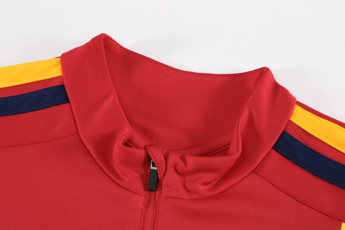 26-27  Spain High Quality Half Pull Tracksuit