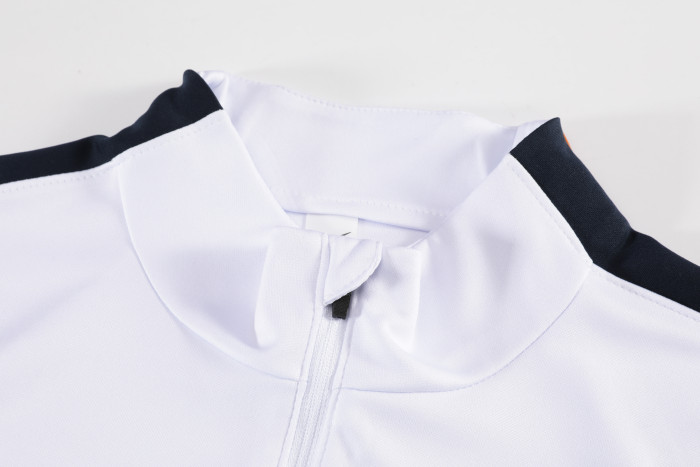 26-27   France High Quality Kids Half Pull Tracksuit