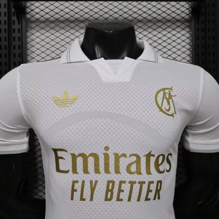 26-27 RMA White Special Edition Player Version Soccer Jersey
