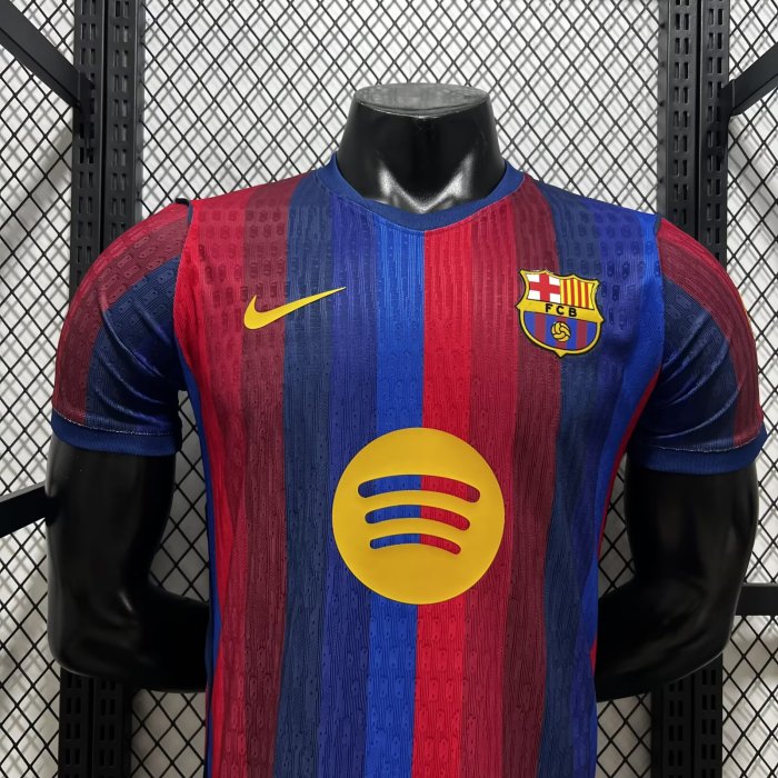 26-27 BAR Home Leaked Edition Player Version Soccer Jersey