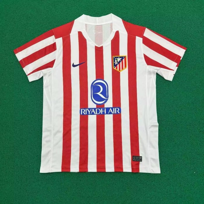 25-26 ATM Home GRIEZMANN #7 Print Photo Number Fans Soccer Jersey