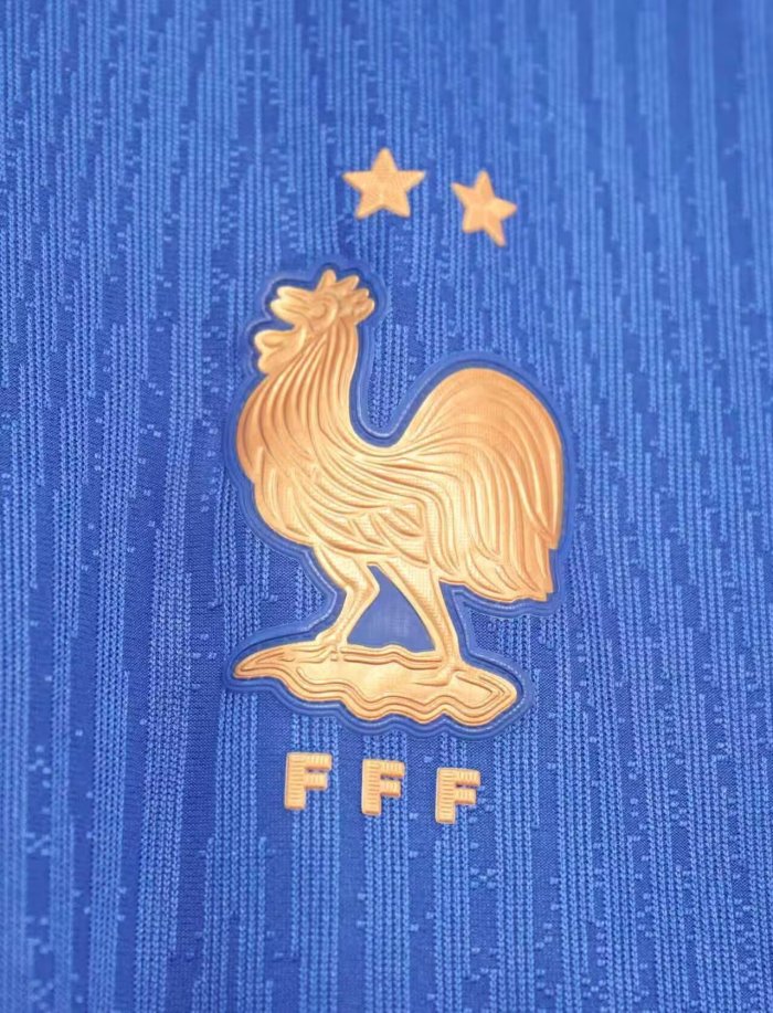 26-27 France Blue Player Version Training shirts